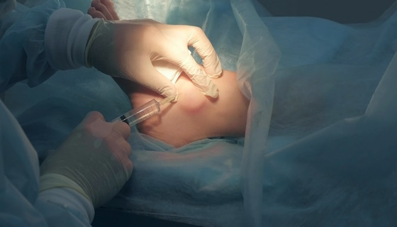 Infiltrations ostéoarticulaires du membre inférieur