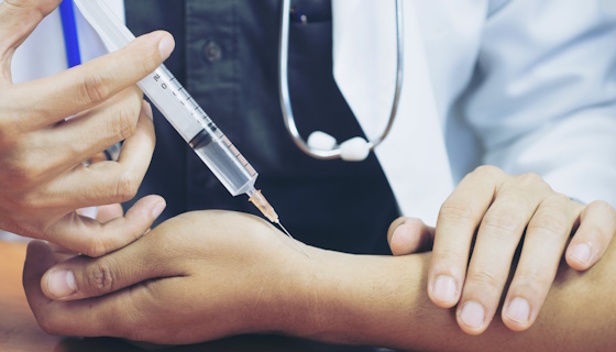 Infiltrations ostéoarticulaires du membre supérieur